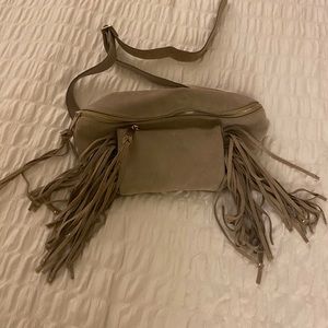 Zara fanny pack with fringe